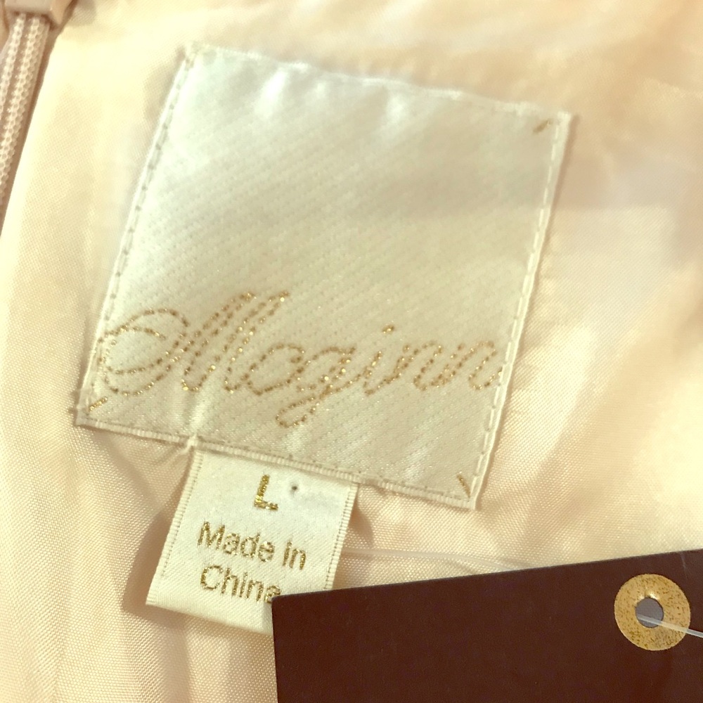 Classic vintage peach Ladies dress